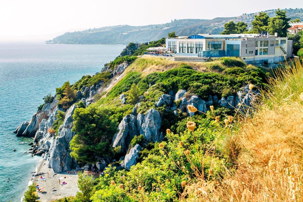 Xenios Loutra Village Beach Hotel Agia Paraskevi  Exterior foto