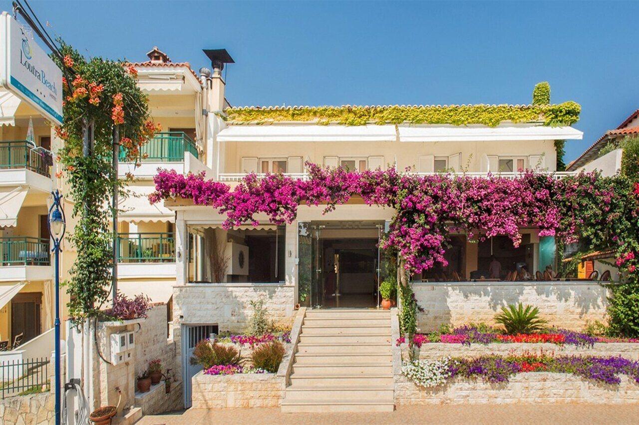 Xenios Loutra Village Beach Hotel Agia Paraskevi  Exterior foto